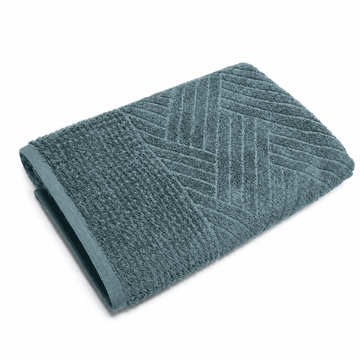 Senzo - Marianna Towel 90x150 cm - Petroleum - 100% Egyptian Cotton