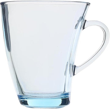 Pasabahce - Penguen Glass Mug Set 6 Pieces - Turquoise - 295ml