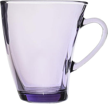 Pasabahce - Penguen Glass Mug Set 6 Pieces - Purple - 295ml