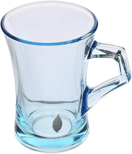 Pasabahce - Azur Glass Mug Set 6 Pieces - Turquoise - 120ml