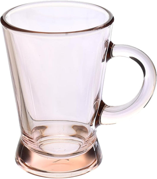 Pasabahce - Heybeli Glass Mug Set 6 Pieces - Pink - 180ml