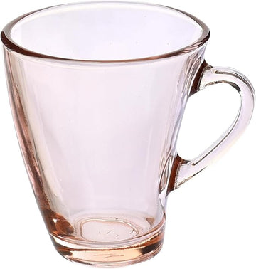Pasabahce - Penguen Glass Mug Set 6 Pieces - Pink - 170ml