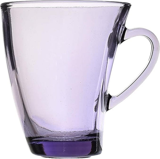 Pasabahce - Penguen Glass Mug Set 6 Pieces - Purple - 170ml