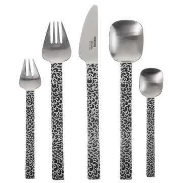 Carl Mertens - Daily Use Cutlery Set 30 Pieces - Black - Stainless Steel 18/10 - 6200093