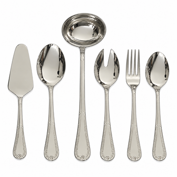 EME - Firenze Serving Set 6 Pcs - Stainless Steel18/10 - Silver