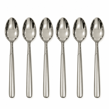 EME - Celtika Coffee Spoon 6 Pcs - Stainless Steel 18/10 - Silver