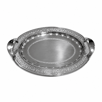 Elegant Gioel - Teresa Tray Set - Silver