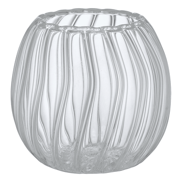 Senzo - Round Bowl - Transparent - 13cm - Glass - 74000131