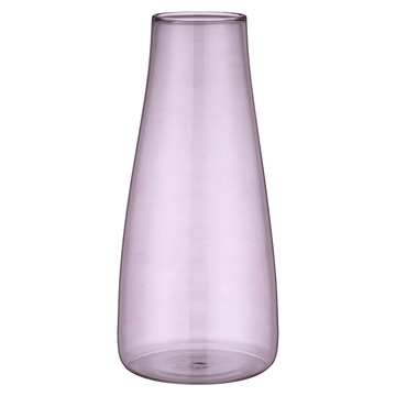 Senzo - Pink Cylindrical Vase - 30x14cm - Glass - 74000134