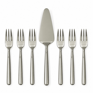 EME - Celtika Cake Set 7 Pcs - Stainless Steel 18/10 - silver