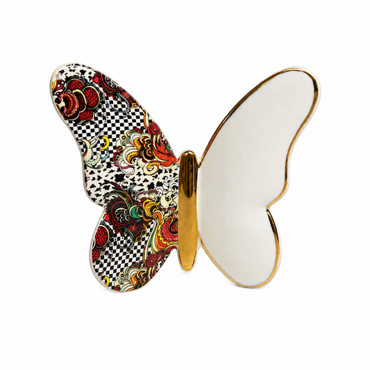 Ardor - Modern Colorful Butterfly Perfume with Sticks - H 15 cm - Gold