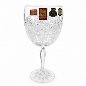 Bohemia Crystal - Hand Cut Glass Set 6 Pcs - 150 ml - Clear