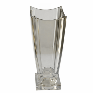 Glass Vase - Clear - 28x14cm