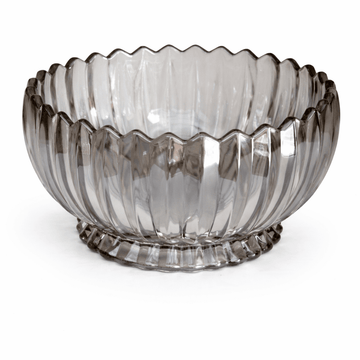 Glass Plate - Black - 23x12 cm