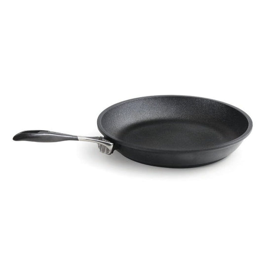 Anna Cavalli - Black Frypan with Carbon Handle - 28cm - Die Cast Aluminum