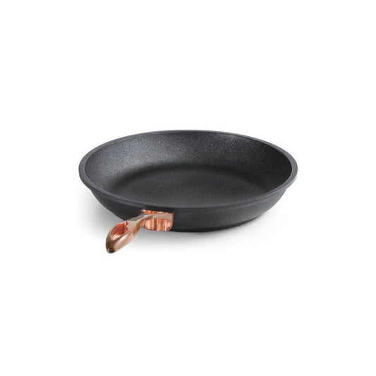 Anna Cavalli - Black Frypan with Copper Handle - 28cm - Die Cast Aluminum