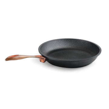 Anna Cavalli - Black Frypan with Copper Handle - 28cm - Die Cast Aluminum