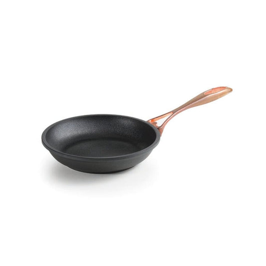 Anna Cavalli - Black Frypan with Copper Handle - 20cm - Die Cast Aluminum