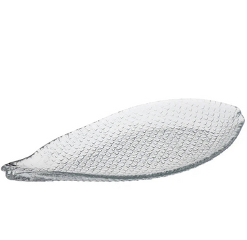 ArdaCam - Longbeach Fish Serving Plate - 38.5x19cm - Glass