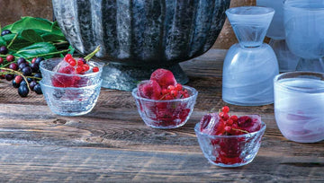 ArdaCam - Sea Urchin Round Bowl - 8.5cm - Glass