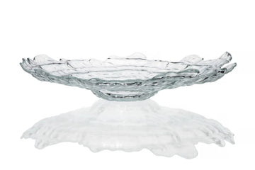 ArdaCam - Mushroom Shallow Serving Bowl - 38.5cm - Glass