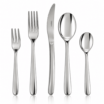 EME - Griffe Cutlery Set 30 Pcs - Stainless Steel 18/10 - Silver