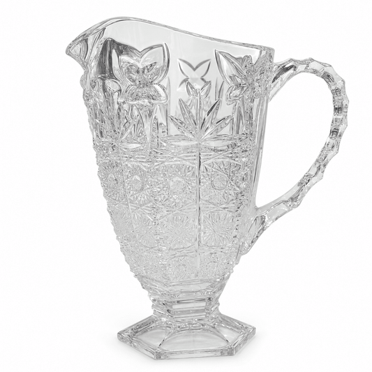 Bohemia Crystal - Hand Cut Jug - 1 L- Clear