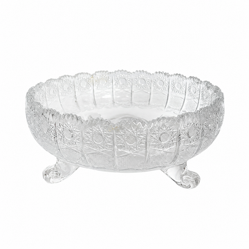 Bohemia Crystal - Hand Cut Plate - 25.5 cm - Clear