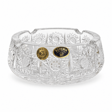 Bohemia Crystal - Hand Cut Ashtray - 16.5 cm - Clear