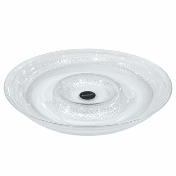 ArdaCam - Estonia Chip & Dip Plate - 27x3.5 cm - Alabaster White