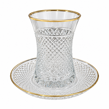 Pasabahce - Alla Mug Set 6 Pcs - 145 ml - Gold