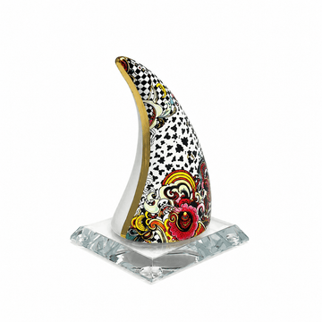 Ardor - Modern Colorful Sail - H 12 cm -Gold
