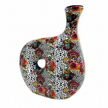 Ardor - Modern Colorful Vase - H 23.5 cm - Gold