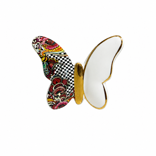 Ardor - Modern Colorful Butterfly Perfume with Sticks - H 9 cm - Gold