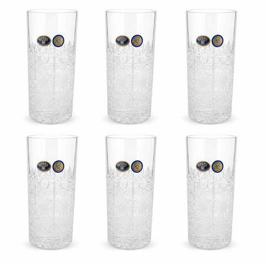 Bohemia Crystal - Highball Set 6 Pcs 500 PK - 450 ml - Clear