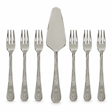 EME - Hermitage Cake Set 7 Pcs - Stainless Steel 18/10 - Silver