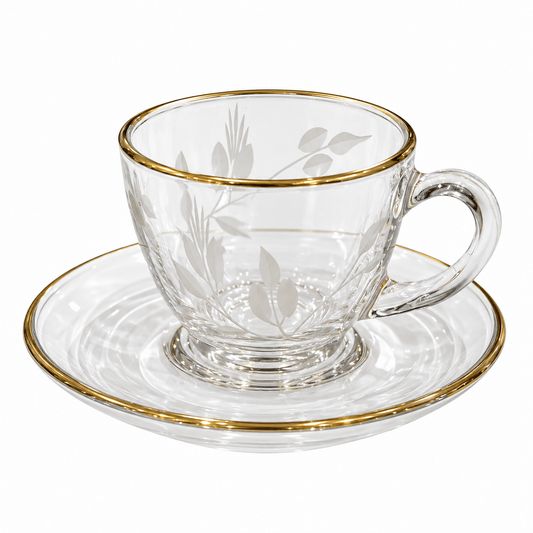Pasabahce - Glass Set 24 Pcs - Gold