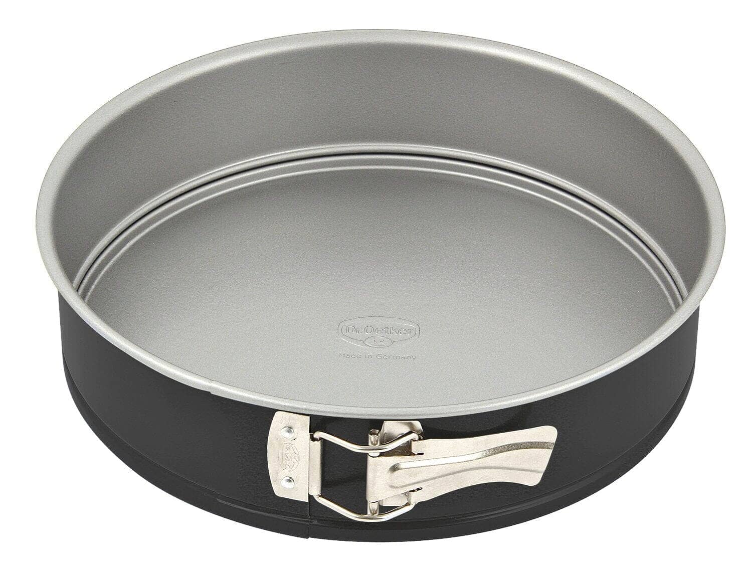 Oetker Cake Baking Set Pieces Black Grey Steel