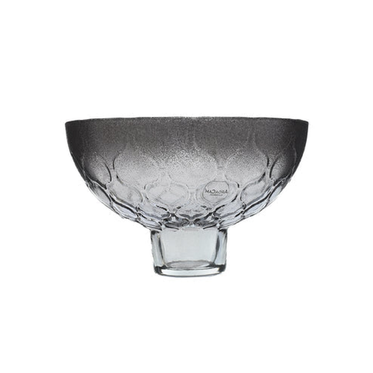 ArdaCam - Luna Footed Serving Bowl - 25.5 cm - Silver Fume