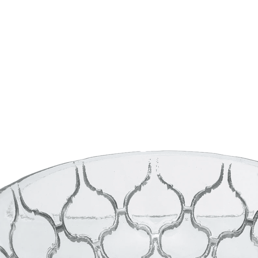 ArdaCam - Luna Footed Bowl - 21 cm - Silver