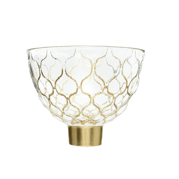 ArdaCam - Luna Footed Bowl - 25.5 cm - Gold