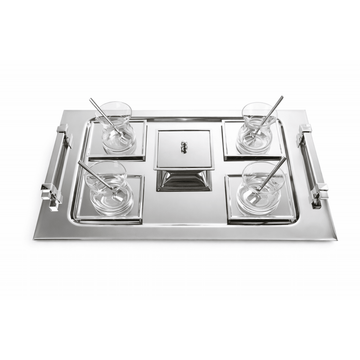 Arsel - Tea Set 22 Pcs - Silver