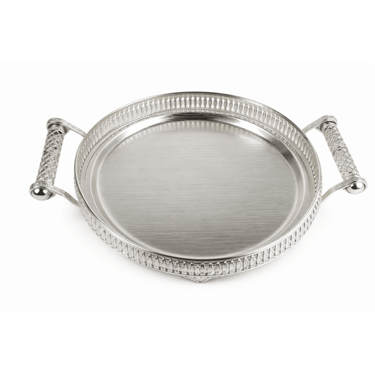 Gold and silver - Tray - Silver - 33x39cm