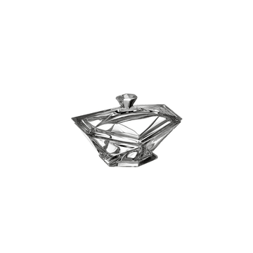 Bohemia Crystal - Origami Bowl - 16 cm - Clear