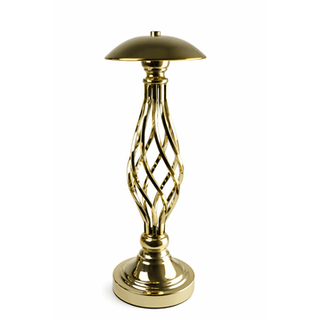 Metal Decorative Vase - Gold - 43cm