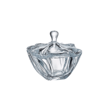 Bohemia Crystal - Neptune Box With Cover 19 cm Clear