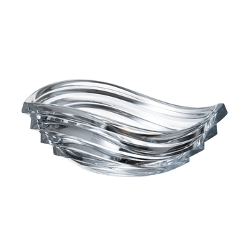 Bohemia Crystal - Wave Bowl 30.5 cm - Clear