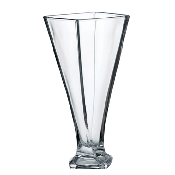 Bohemia Crystal - Quadro Vase 33 cm - Clear