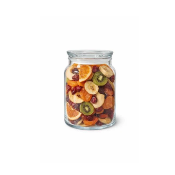 Pasabahce - Glass Jar With Glass Lid 860 ml - Clear