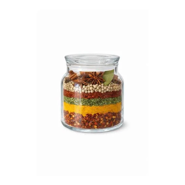 Pasabahce - Glass Jar With Glass Lid 575 ml - Clear